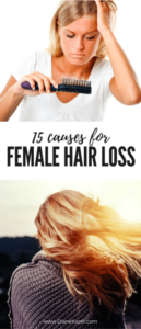 15 reasons women loose thier hair